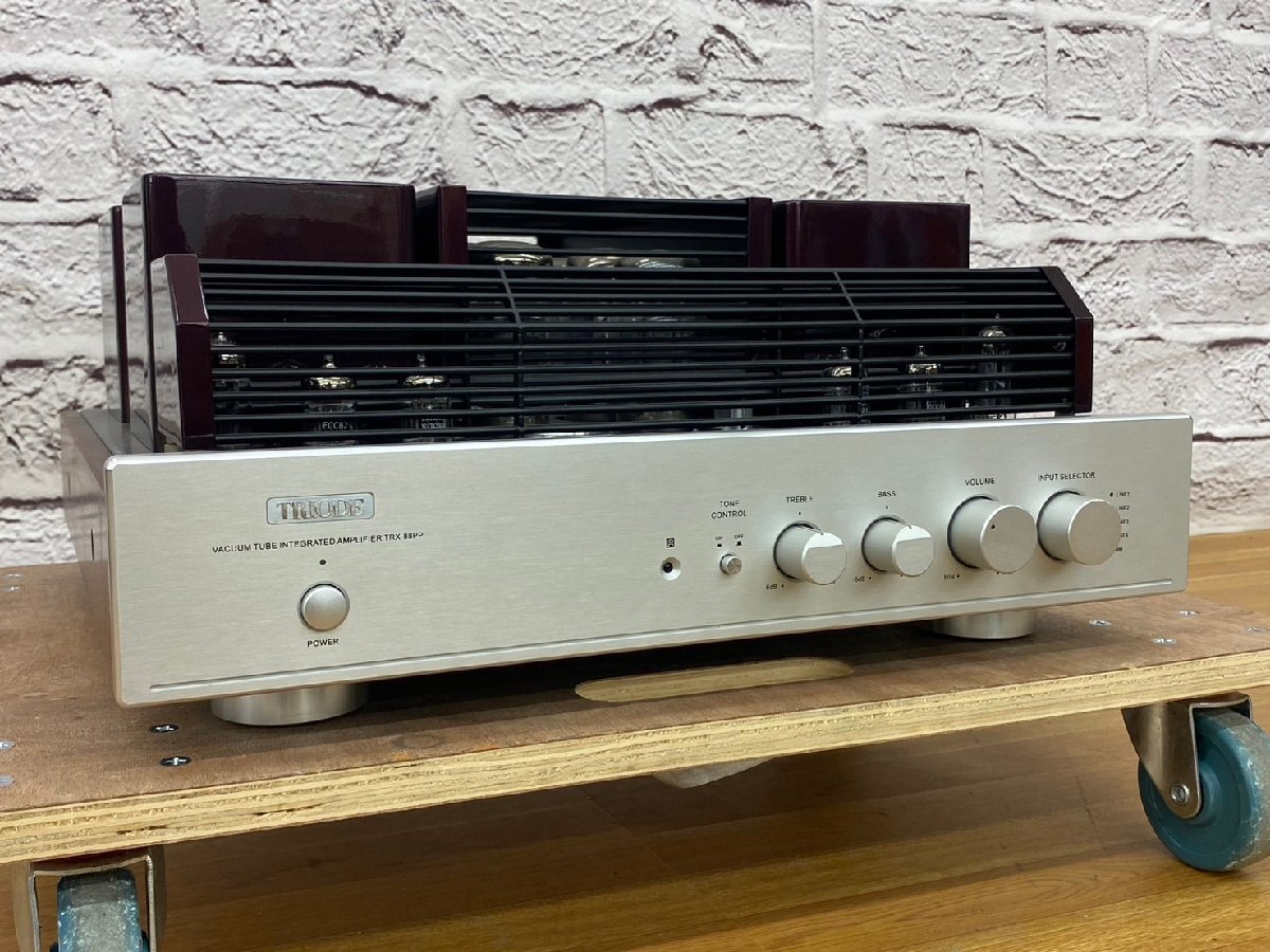 □t1916 中古★TRIODE トライオード TRX-88PP 真空管プリメインアンプ 【ヤマトボックスチャーター便/法人様のみ利用可能】