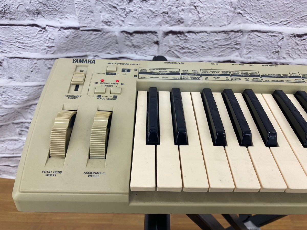 □t1154　現状品★YAMAHA　CBX-K2　ヤマハ　MIDIキーボード　本体のみ