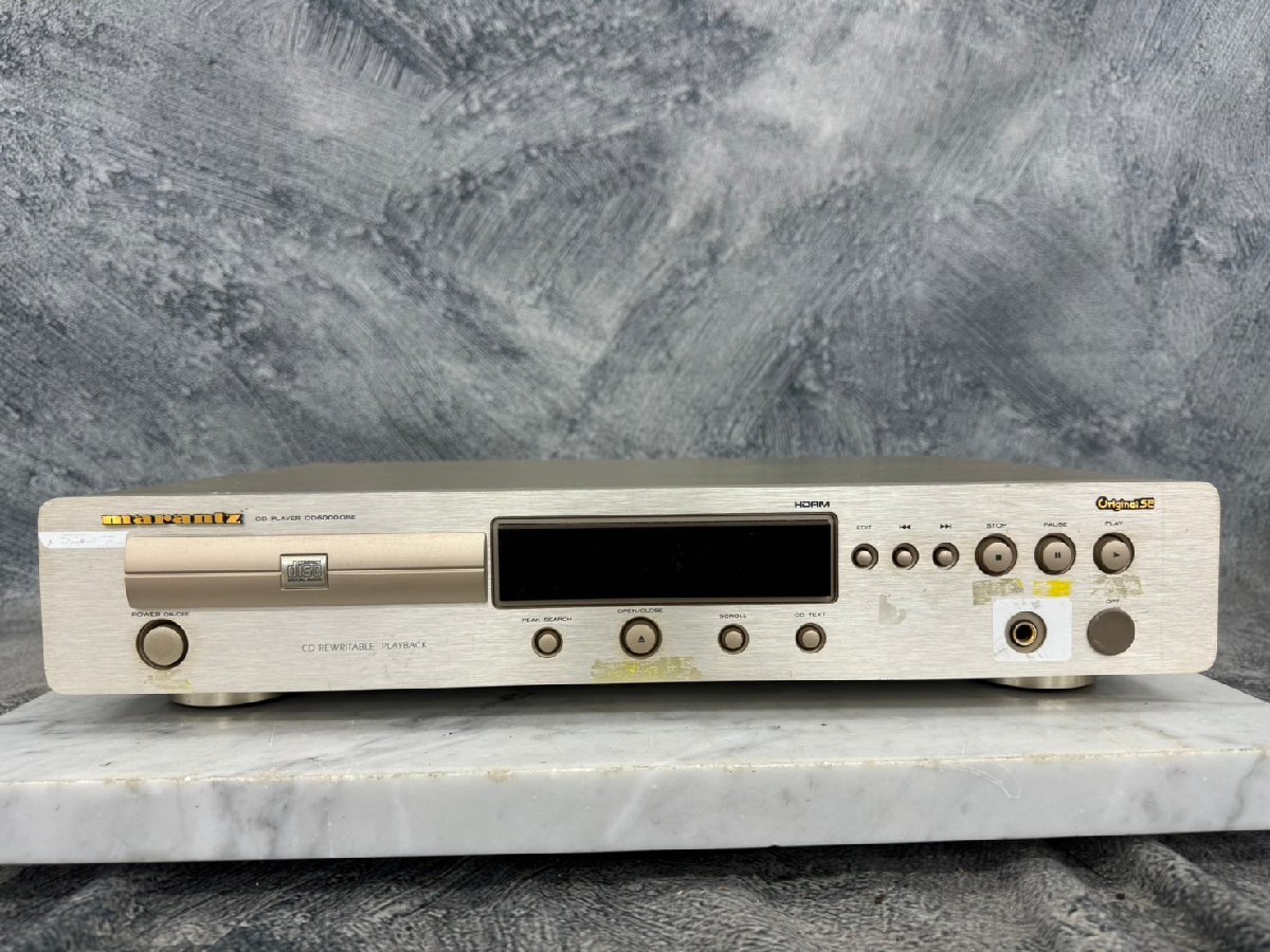 □t2141 中古★marantz  マランツ CD6000 CDプレイヤーの画像2