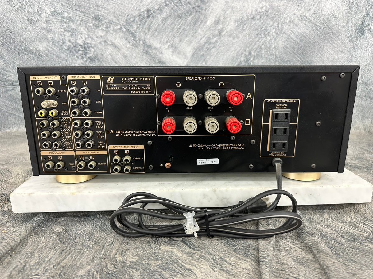 □t2181 中古★SANSUI AU-α607L サンスイ プリメインアンプの画像5