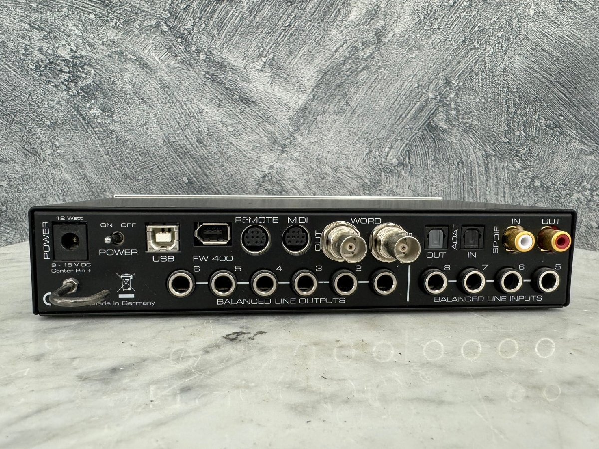 □t2201 現状品★RME  FIREFACE UCX オーディオインターフェイス 本体のみの画像6