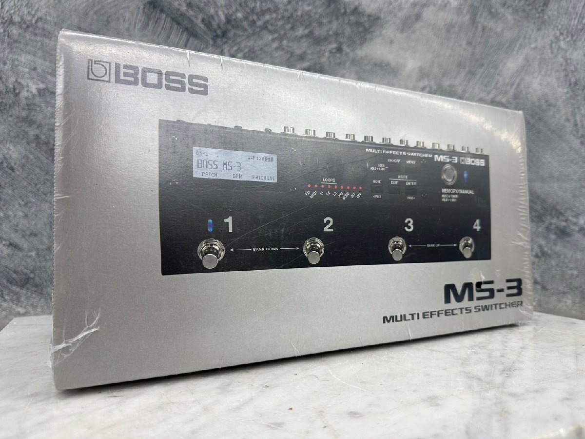 □t2234 未開封★BOSS MS-3 ボス マルチエフェクター スイッチャーの画像1