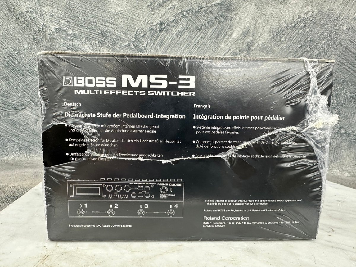 □t2234 未開封★BOSS MS-3 ボス マルチエフェクター スイッチャーの画像4
