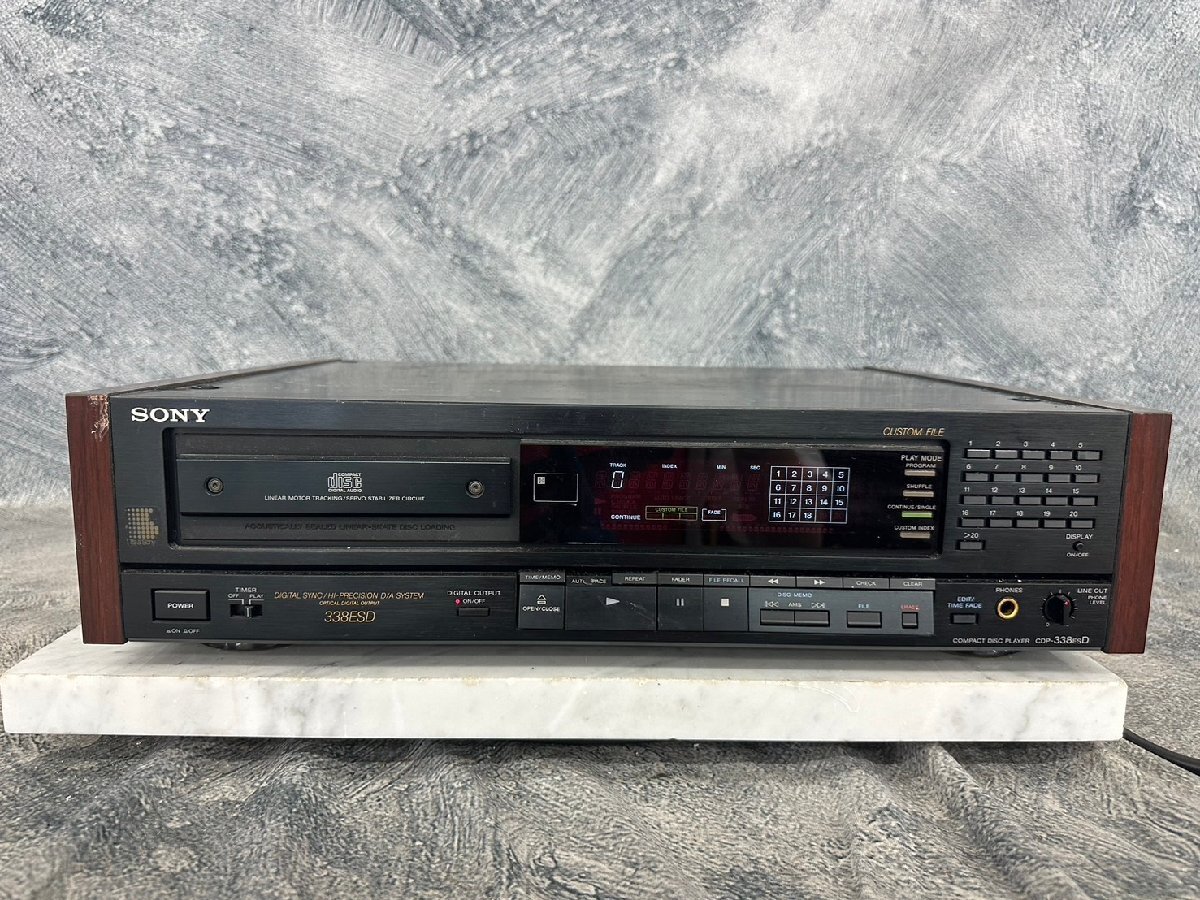 *t2243 Junk *SONY Sony CDP-338ESD CD player 