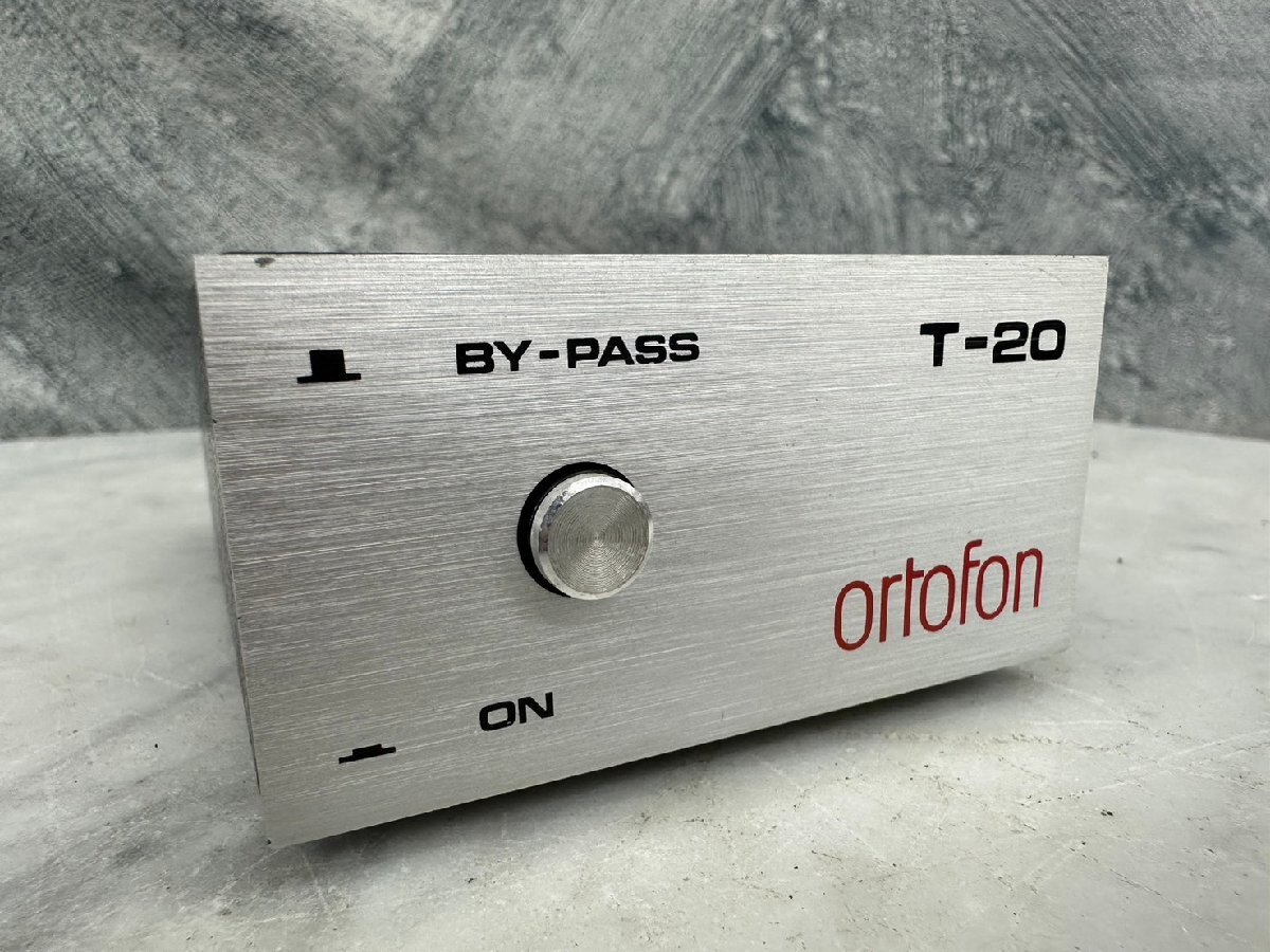 □t2253 中古★ortofon オルトフォン T-20 MC昇圧トランスの画像1