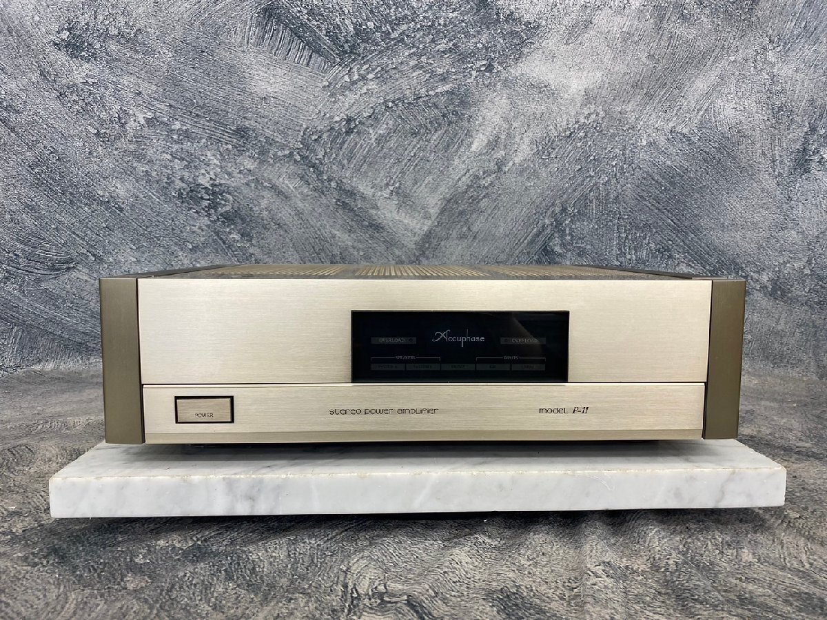 □t2285 中古★Accuphase アキュフェーズ  P-11 プリメインアンプの画像2