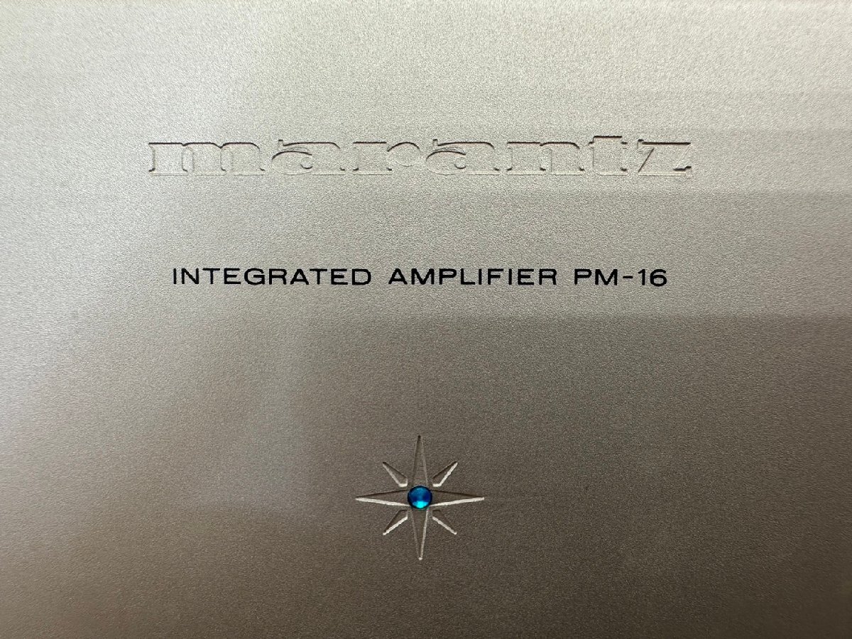 □t2311 中古★marantz マランツ PM-16F プリメインアンプの画像2