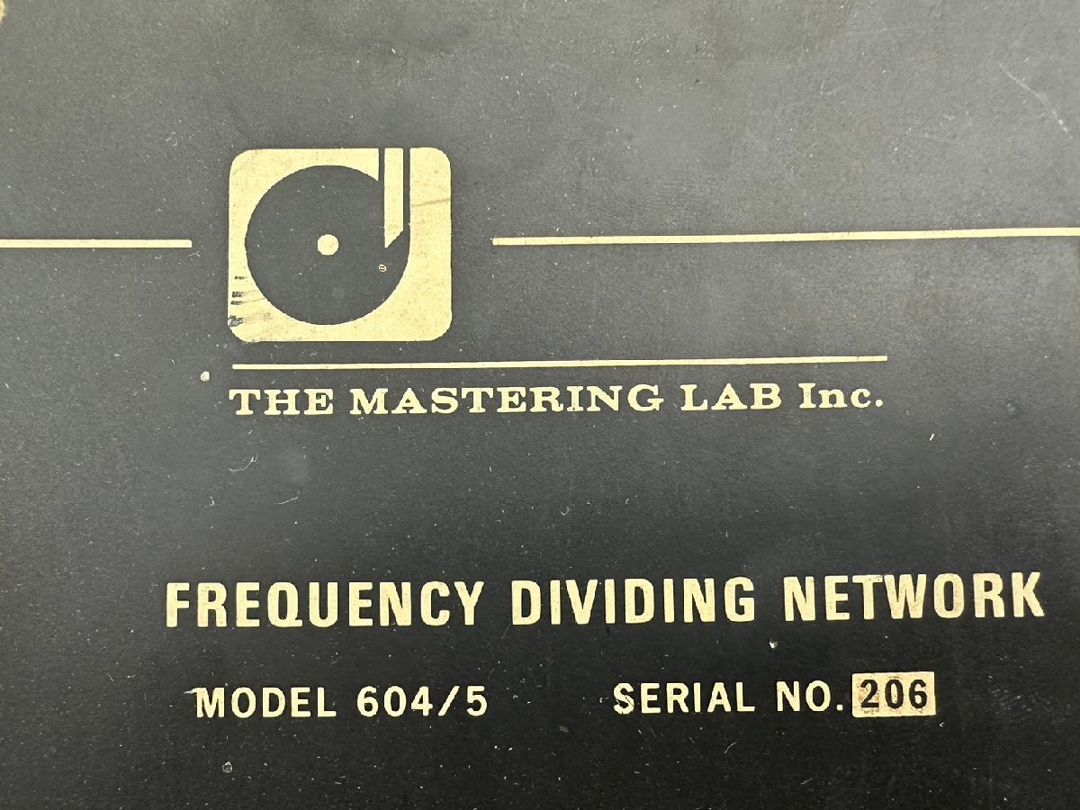 *t2326 Junk *FREQUENCY DIVIDING NETWORK 604/5 network pair 