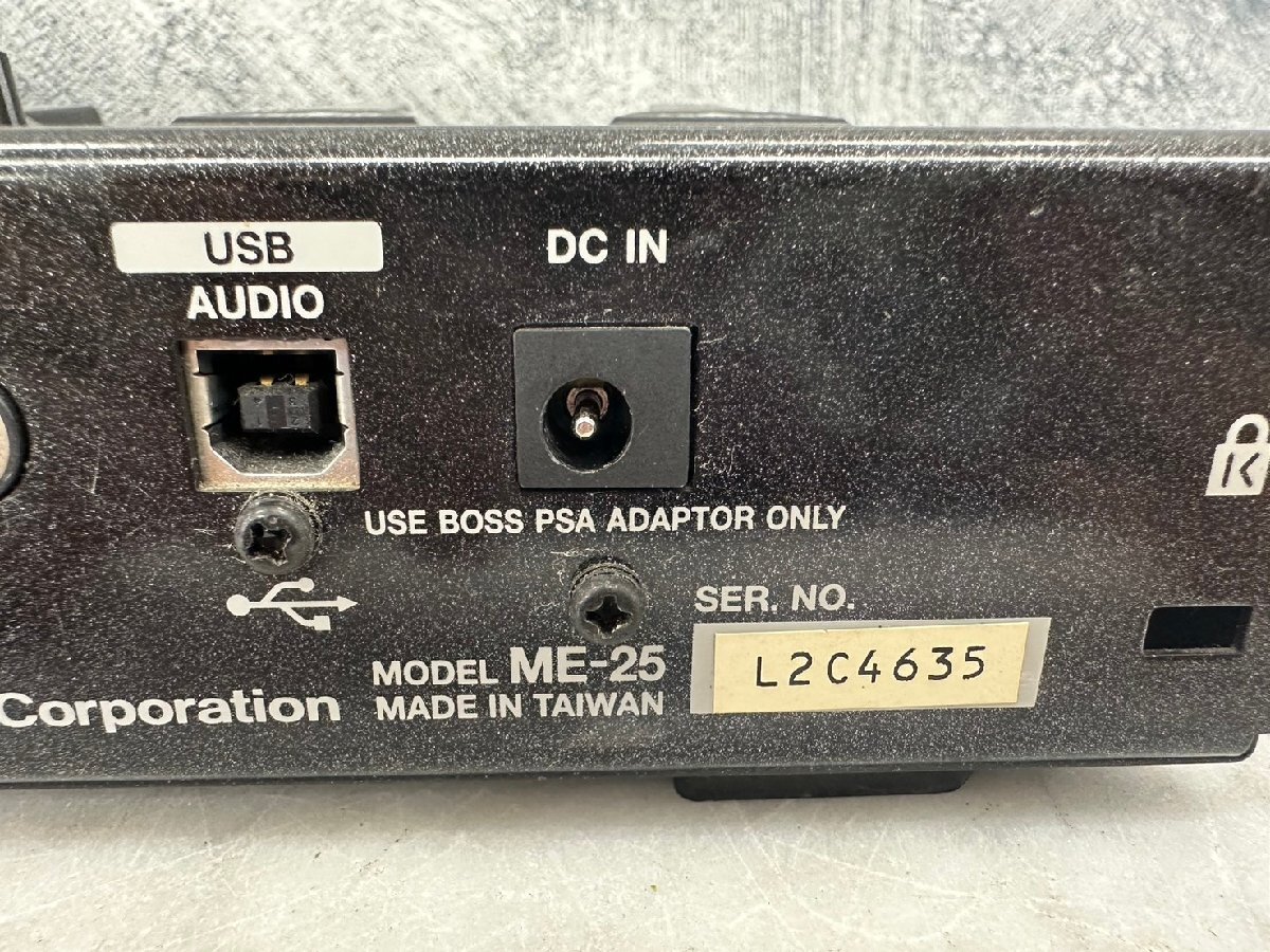 □t2320 中古★BOSS ME-25 ボス マルチエフェクターの画像9