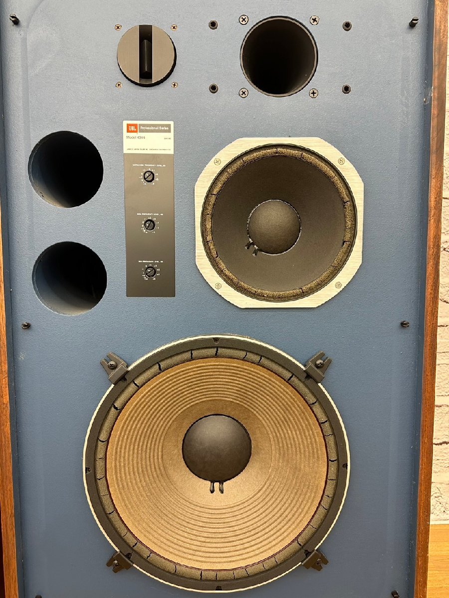 □t2158 中古★JBL 4344 ペアスピーカー 【ヤマトボックスチャーター便/法人様のみ利用可能】の画像5