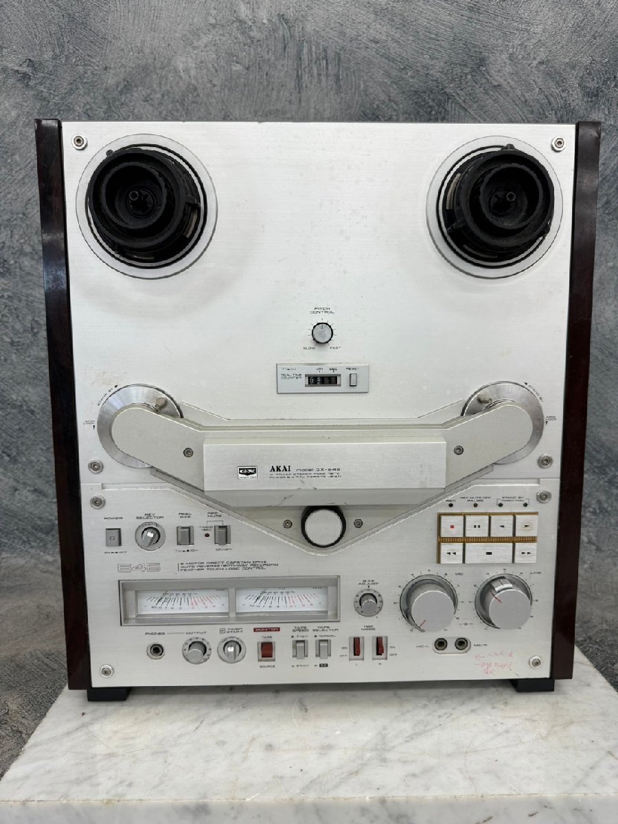 □t2486　中古★AKAI　アカイ　GX-646　オープンリールデッキ_画像2