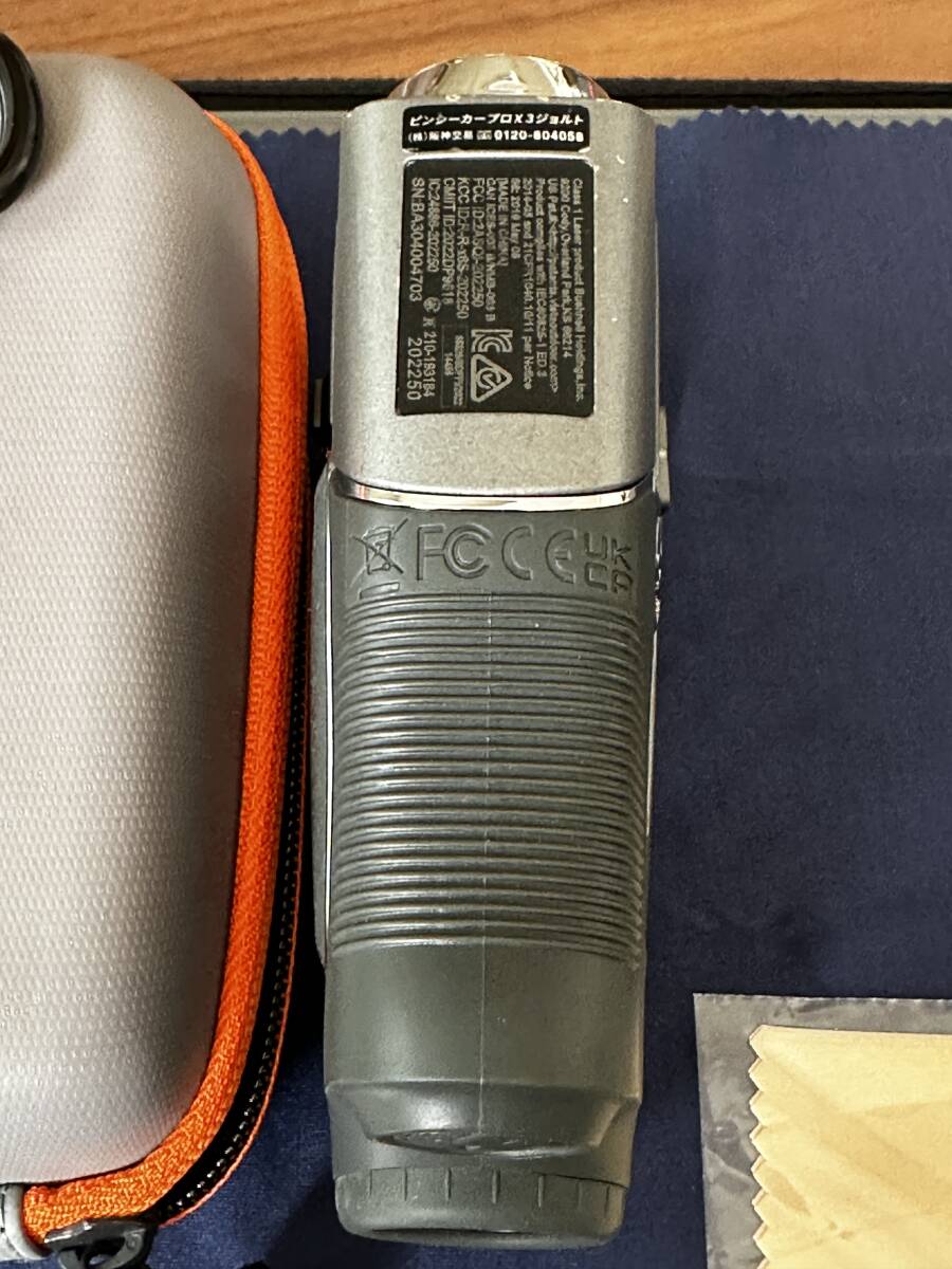 【中古・完動品・使用歴浅い】Bushnell PINSEEKER ピンシーカー PRO X3 JOLT ジョルト レーザー距離計_画像9