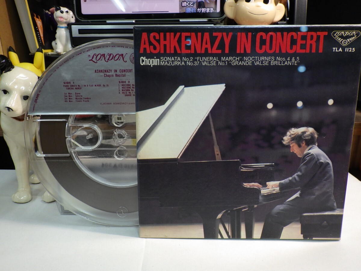 【￥1,000～】Reel-to-reel-tape 7inch｜オープンリール★KING/4TRACK★V.Ashkenazy in Chopin CONCERT｜ショパン　アシュケージ_画像1