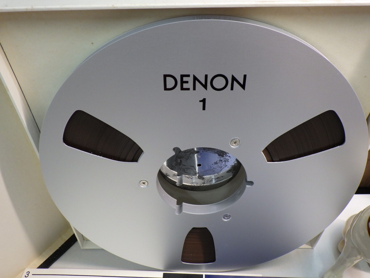 美品【まとめて2本セット｜2-SET￥1,000～】Reel-to-reel-tape 10inch｜オープンリールテープ★使用済 DENON DX1100B STUDIO 1100m 192min_画像5