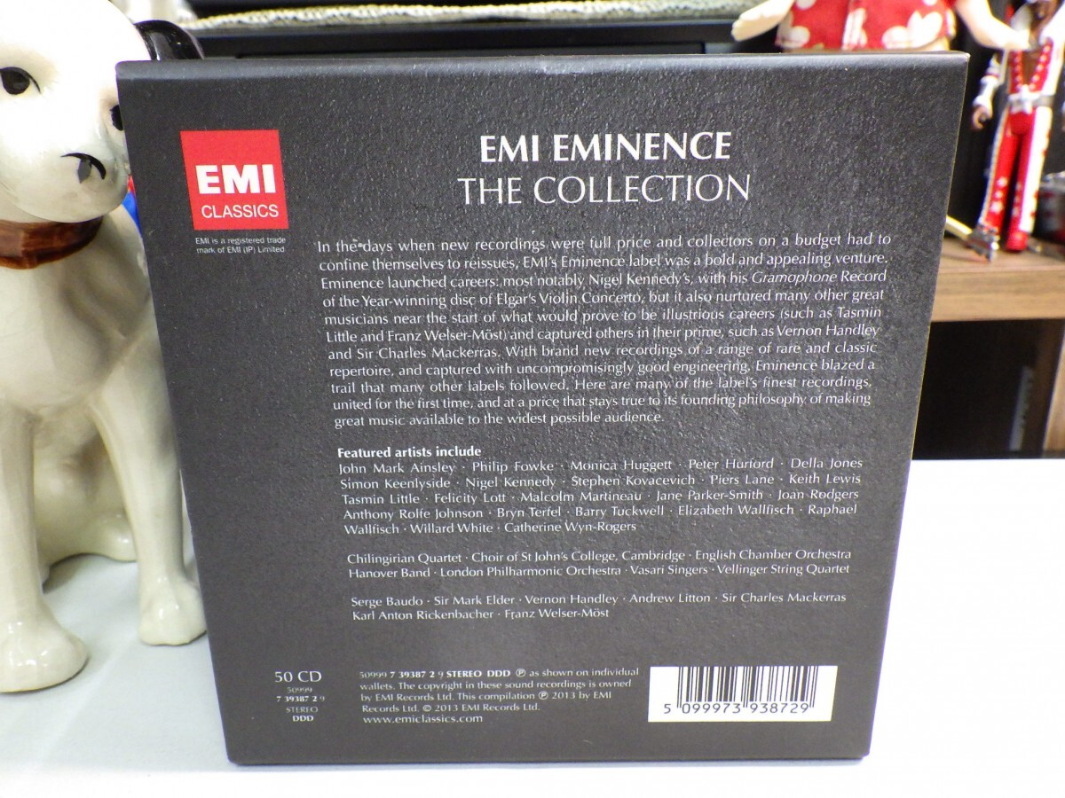 緑5｜★50CD-BOX / EMI CLASSICS JP★V.A.「EMI EMINENCE THE ORIGINAL JACKET COLLECTION」Nigel Kennedy　Tasmin Little　Franz W-Most_画像3