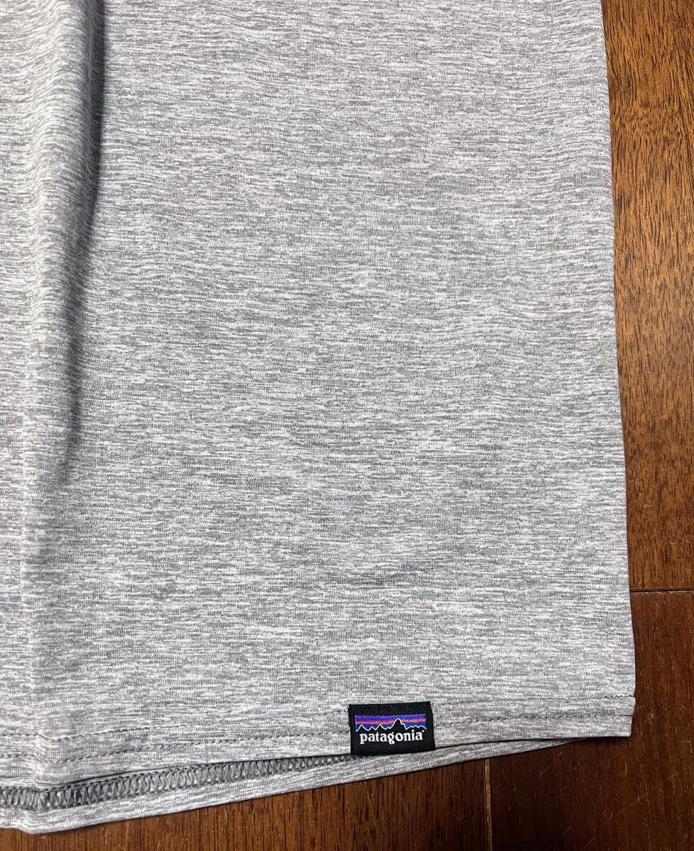 極美品 パタゴニア patagonia 半袖Tシャツ グレー L|ノースフェイス|ノースフェイス_画像3