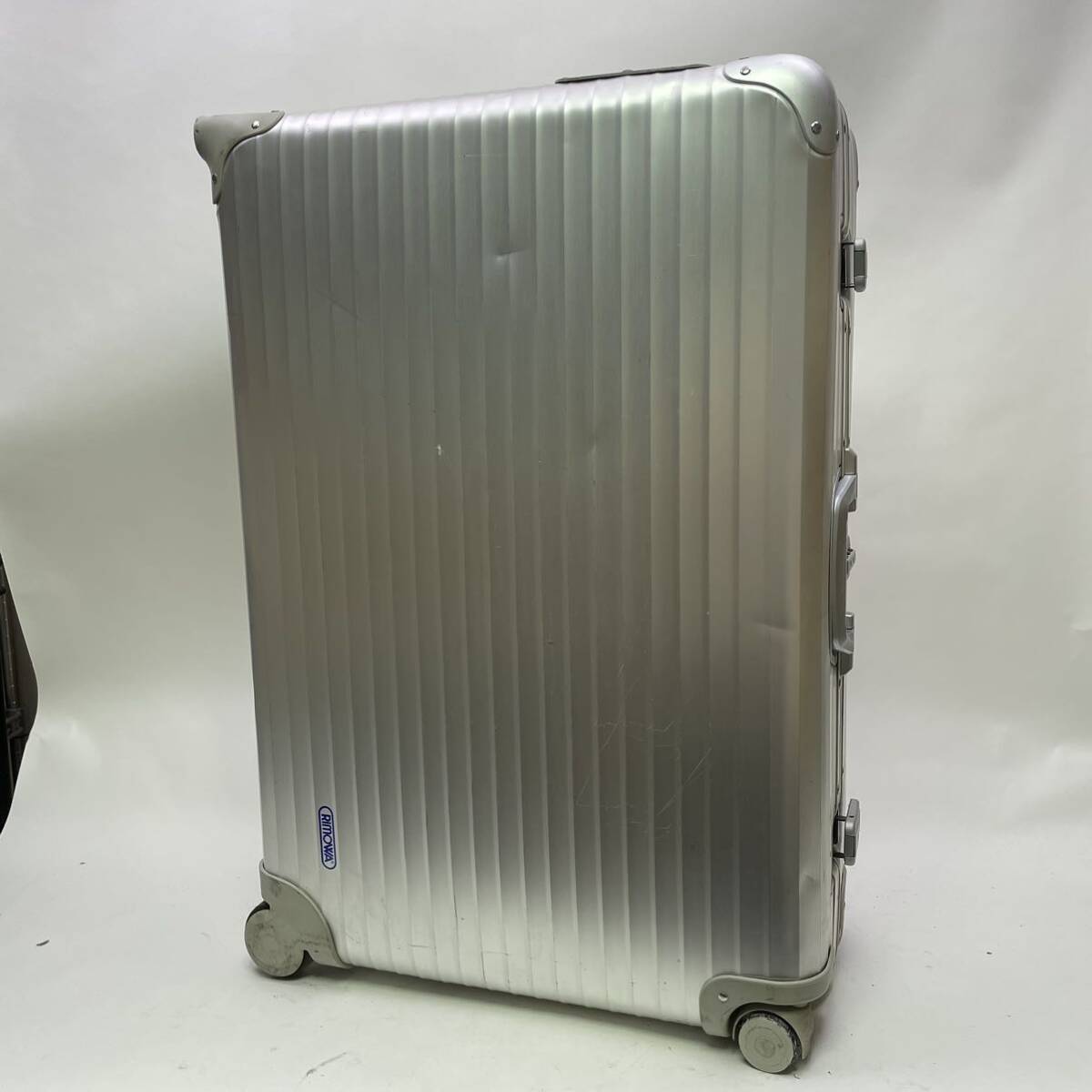 RIMOWA Rimowa тянуть tab Vintage топаз 104L 4 колесо чемодан Carry кейс 931.77 колесо повреждение есть D21-27