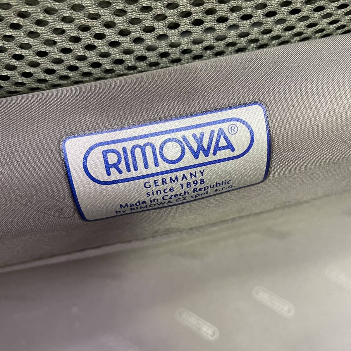 RIMOWA リモワ サルサ スーツケース 63L キャリーケース 876.63 マルチホイール 4輪 D21-29の画像7