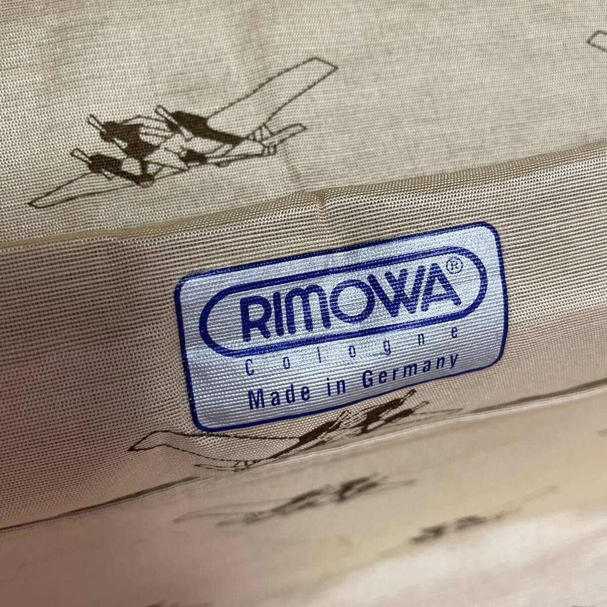 RIMOWA リモワ クラシックフライト スーツケース 104L キャリー アルミ 976.77 2輪 D21-31の画像7