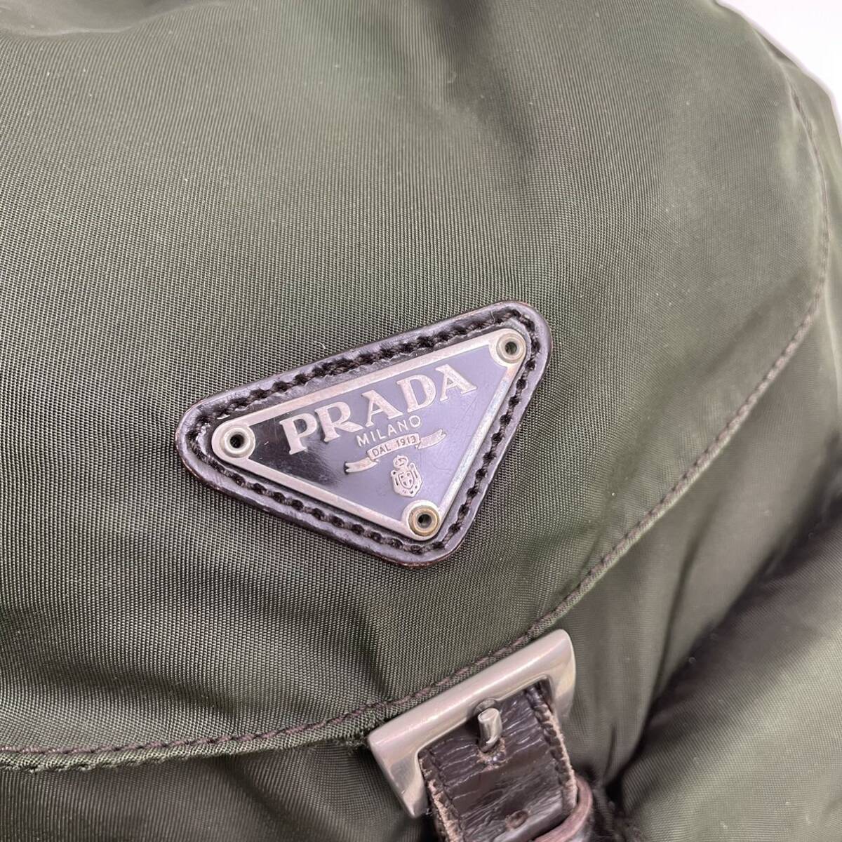PRADA プラダ 104 リュック 巾着 D27-39の画像3