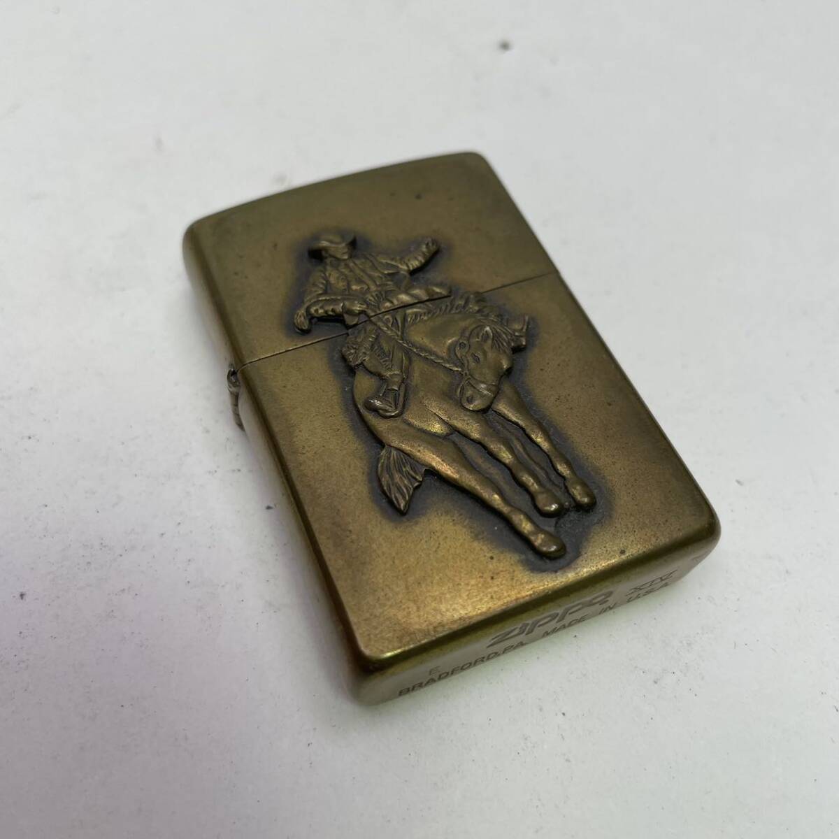 ZIPPO ジッポー マルボロ カウボーイ ライター 喫煙具 D27-59_画像1