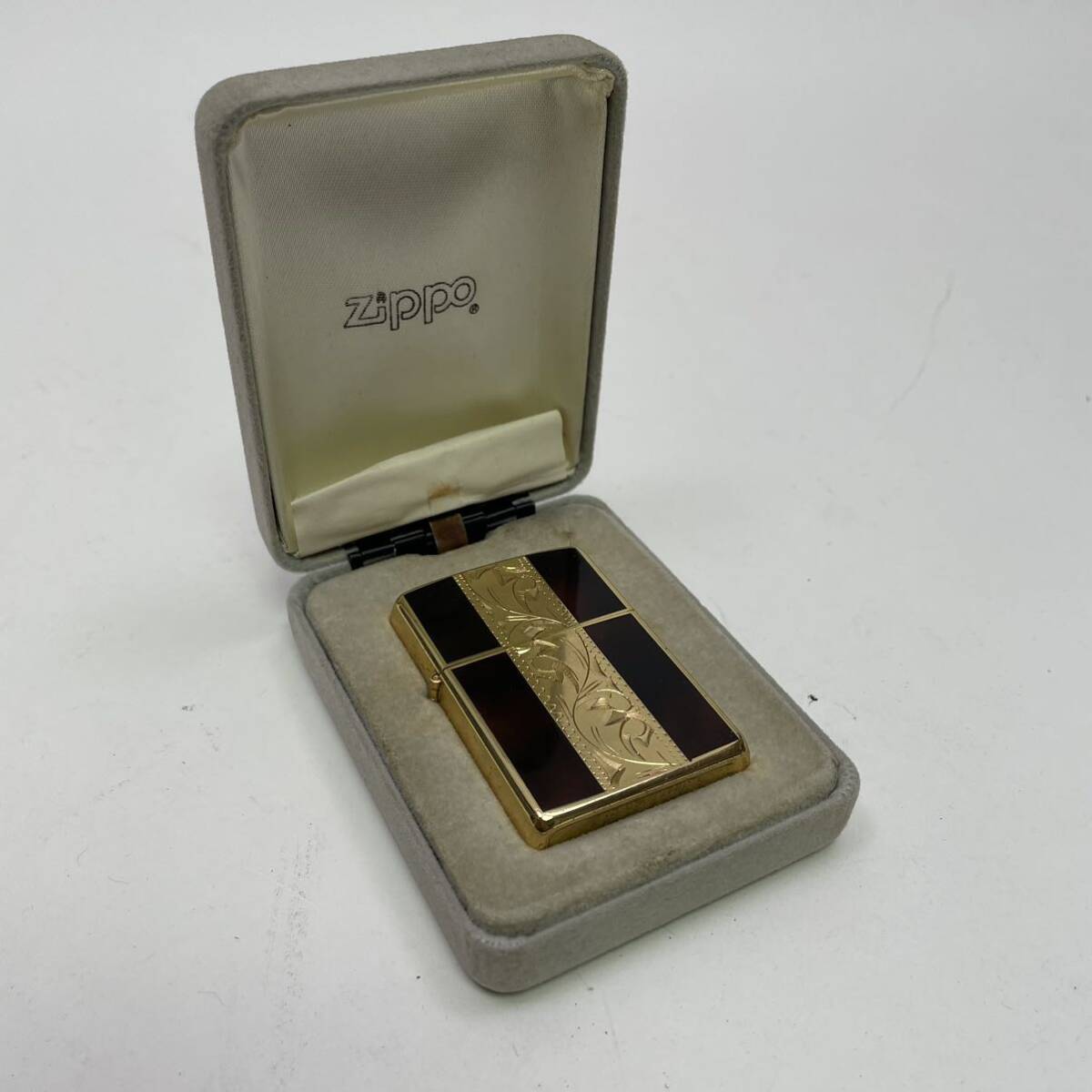 ZIPPO ジッポー BRADFORD 箱付き ライター 喫煙具 D27-71の画像1