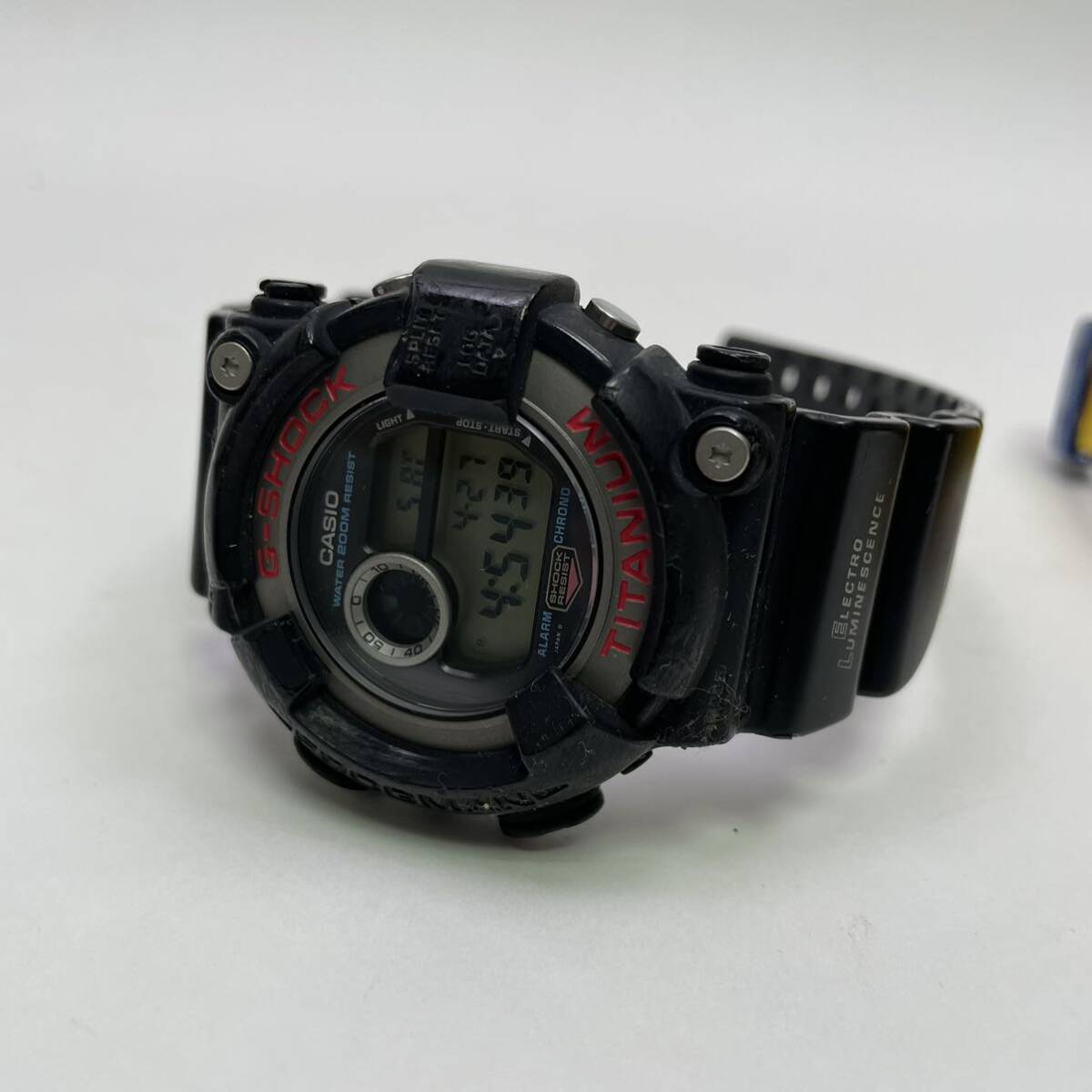 ジャンク G-SHOCK CASIO フロッグマン 腕時計 2個セット FROGMAN D27-85_画像2