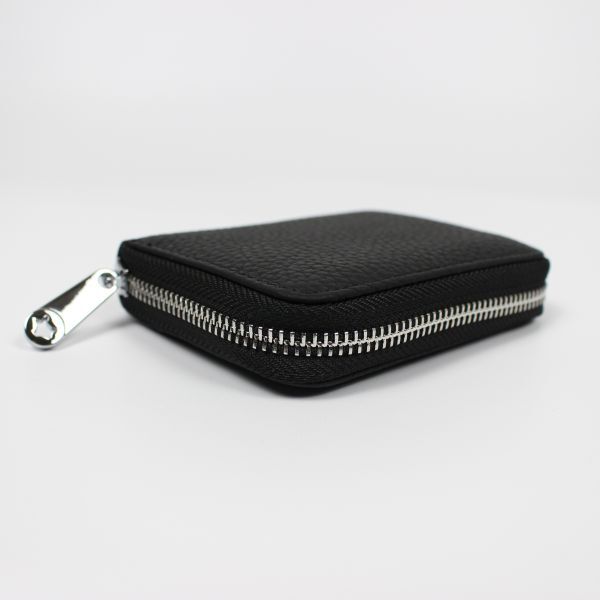  coin case change purse . card storage original leather men's casual black 1 jpy 1