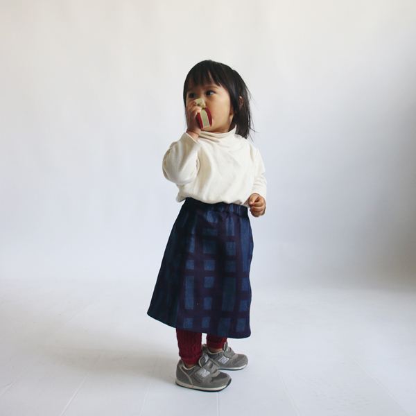  последний 100 иен из старт 80 из 100 cm 1~2 лет примерно рука .. type окраска юбка резина KID Kids ребенок одежда BABY детская одежда Y99M