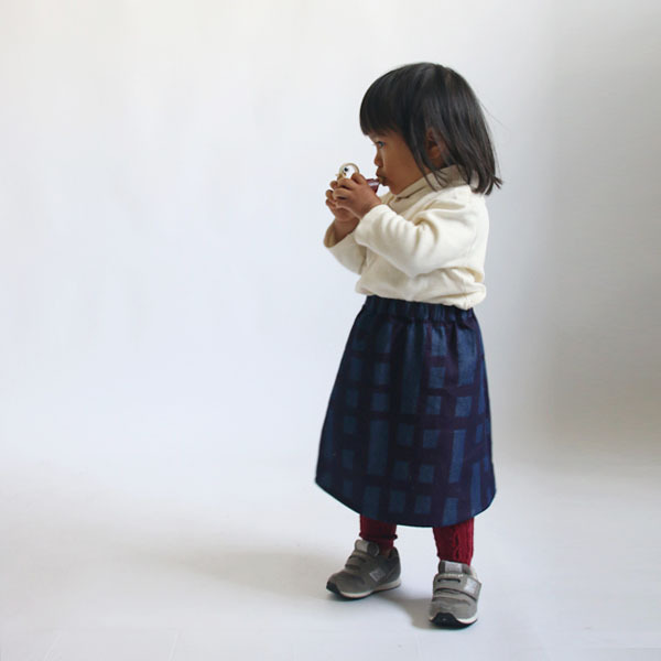  последний 100 иен из старт 80 из 100 cm 1~2 лет примерно рука .. type окраска юбка резина KID Kids ребенок одежда BABY детская одежда Y99M