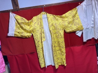 21 Mai pcs costume yellow color happi coat 