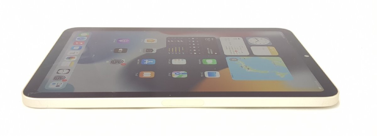 【1円スタート】Apple iPad mini アイパッド ミニ 第6世代 64GB Wi-Fi スターライト 箱あり 付属品あり MK7P3J/Aの画像7
