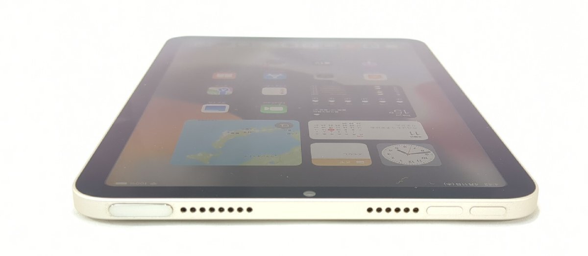 【1円スタート】Apple iPad mini アイパッド ミニ 第6世代 64GB Wi-Fi スターライト 箱あり 付属品あり MK7P3J/A
