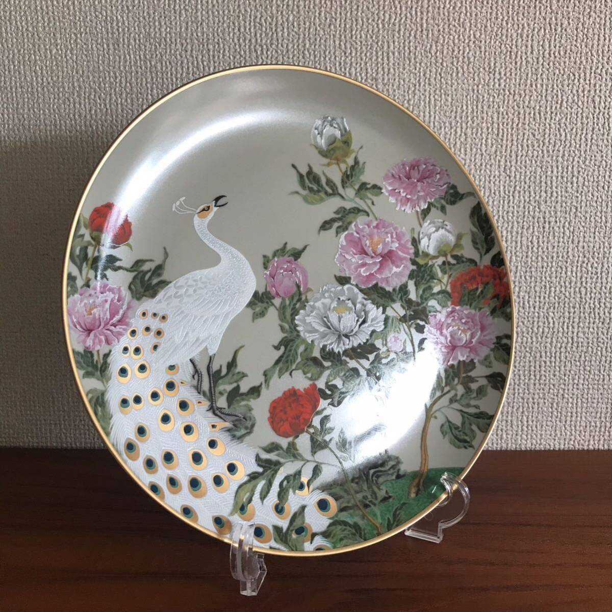 フランクリンポーセリン 皿 金彩 アメリカ 飾り皿 四季 プレート の画像6