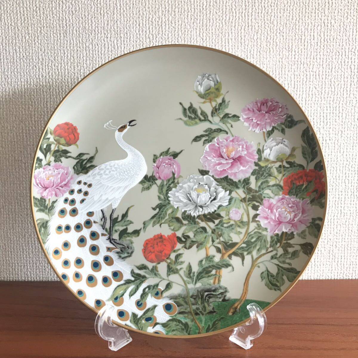 フランクリンポーセリン 皿 金彩 アメリカ 飾り皿 四季 プレート の画像5