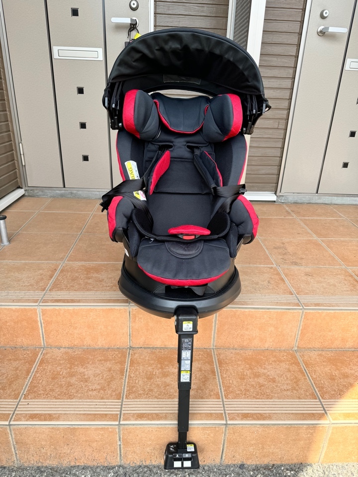 Aprica アップリカ フラディア グロウ ISOFIX デラックス レッドの画像5