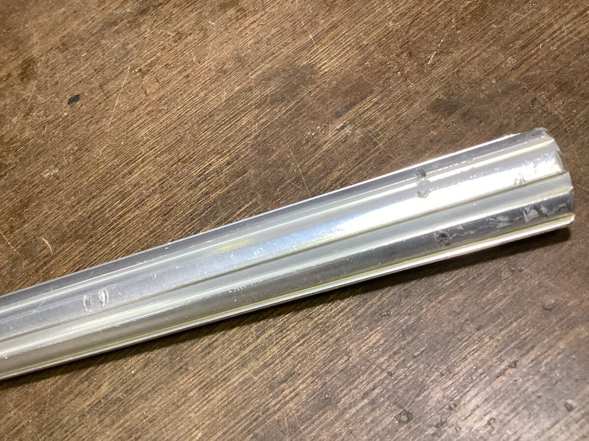 OLD BMX【 NAGAOKA 】 フルーテッド シートポスト 縦溝 溝付 希少サイズ 23.0mm-305mm アルミ製 中古品 検) Vintage KUWAHARA MONGOOSEの画像8