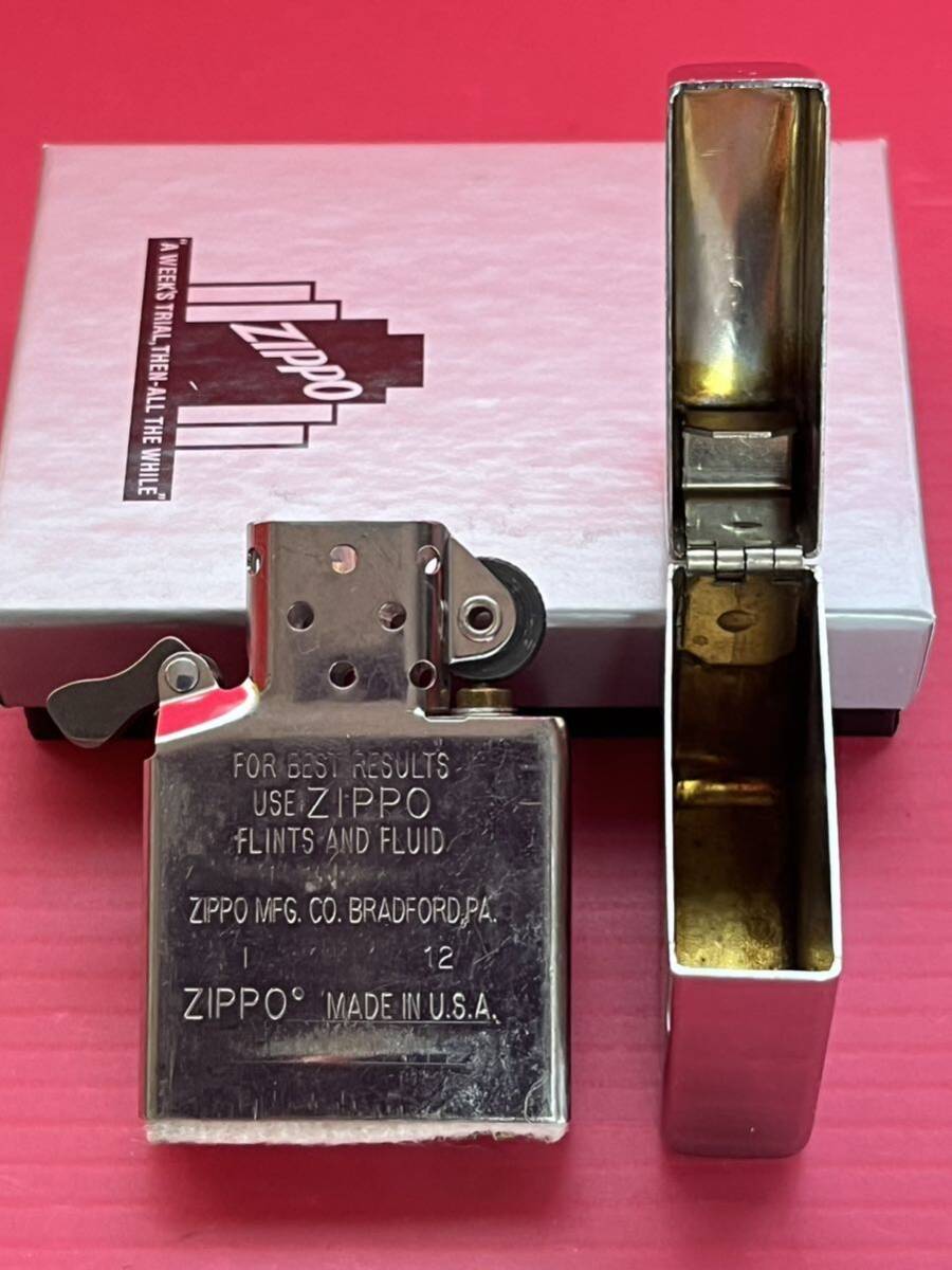ZIPPO/ ジッポー/ スチュディオダルチザン 1941レプリカ オイルライター 美品 2012年 No 056/100の画像8