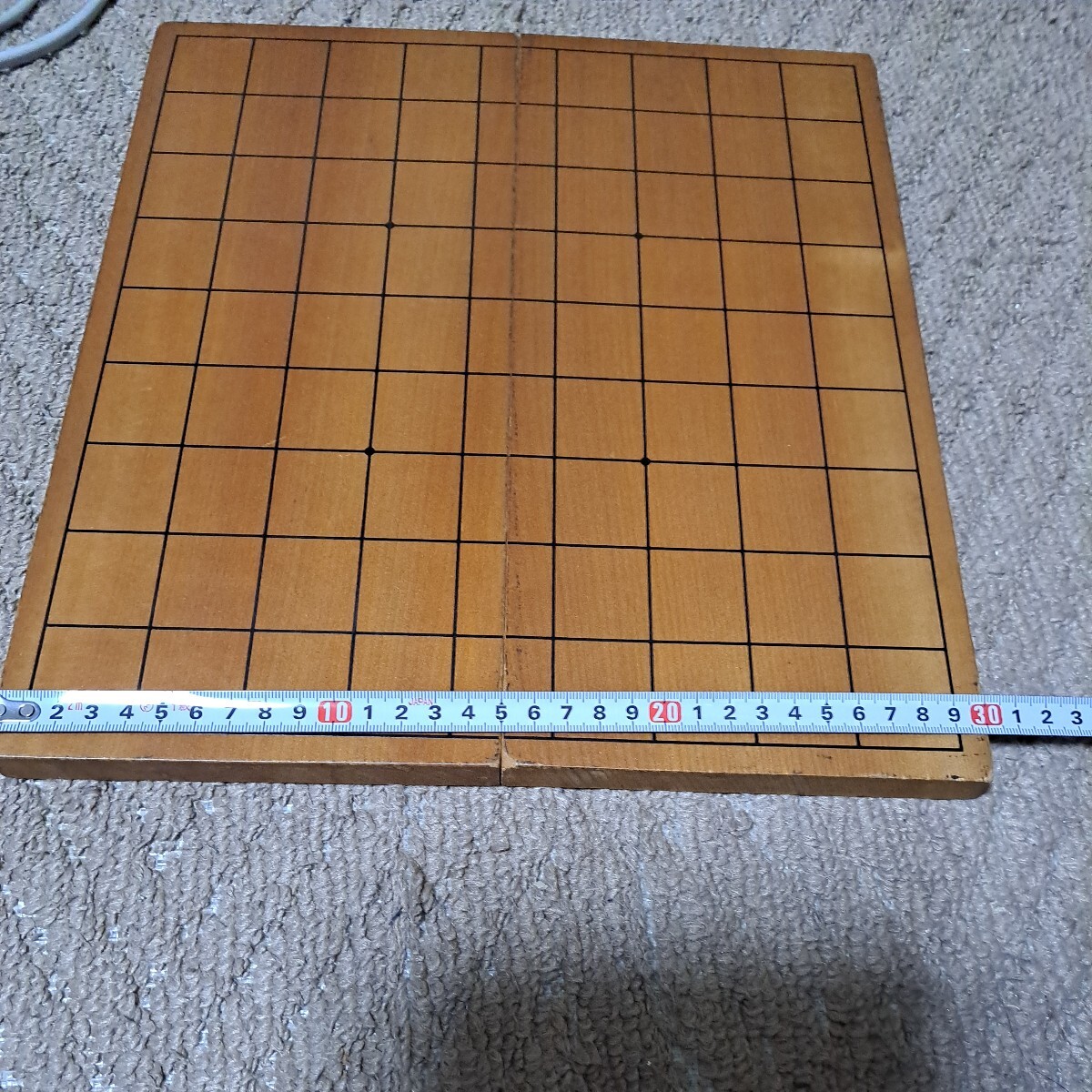 中古品将棋盤6号 桂生地 折り畳み式の画像5