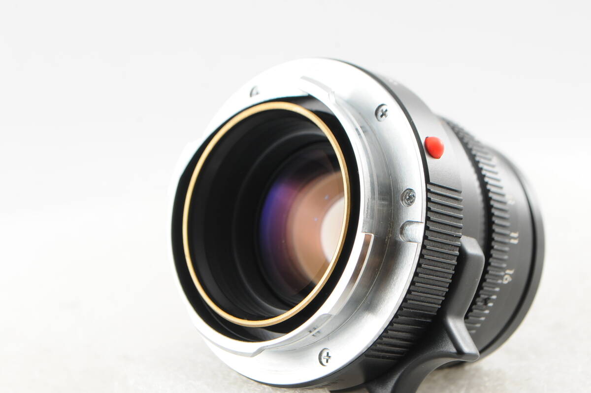 ★超美品★ Leica SUMMICRON-M ズミクロン 50mm F2 E39 Mマウント 付属品付★清潔感溢れる綺麗な外観! カビ・クモリ無し! 細かく動作確認済の画像9