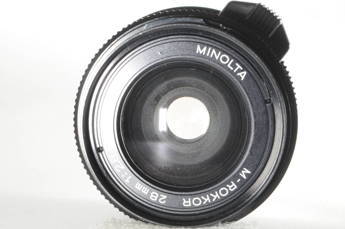 * working properly goods * MINOLTA Minolta M-ROKKOR 28mm F2.8 M mount original box accessory full load * clean feeling overflow beautiful exterior! mold * scratch none! detaled operation verification settled 