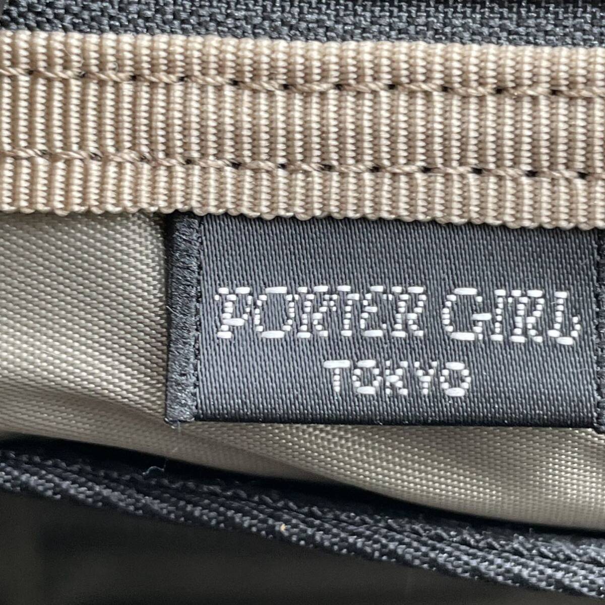 ⑧BN4015●美品 PORTER GIRL ポーターガール SHIEA シア トートバッグ 871-05121ブラックの画像8