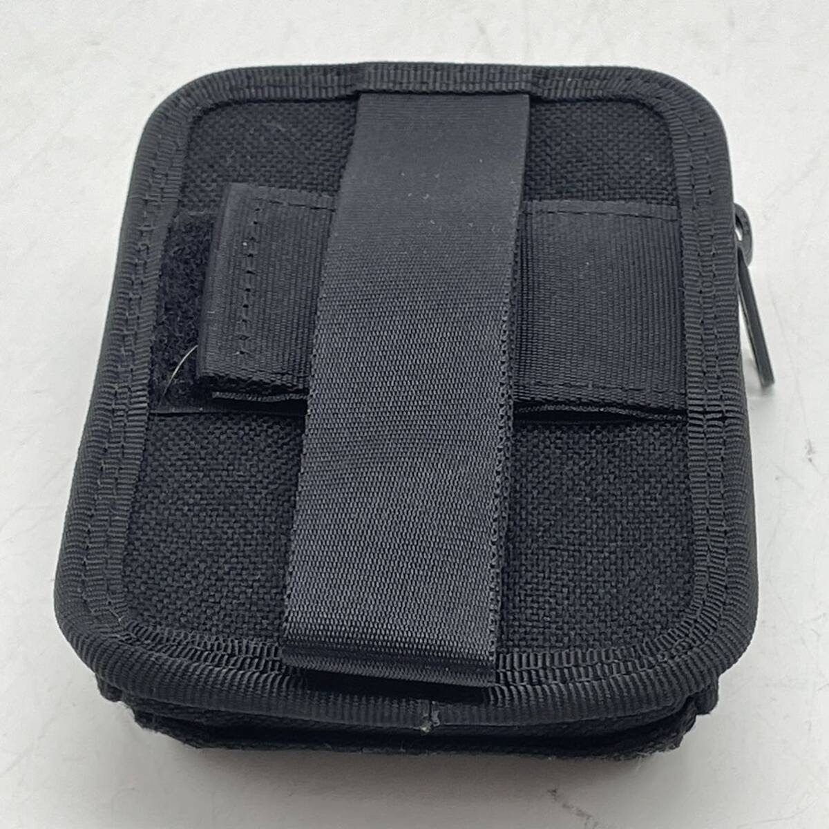 KO1861*POTER Porter mobile case multi pouch belt pouch inside side nappy material black digital camera electron cigarettes 