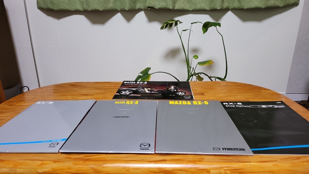  Mazda first generation RX-8 SE3P type catalog / option parts catalog / special edition catalog / leaflet total 6 pcs. rare that time thing 8 owner .