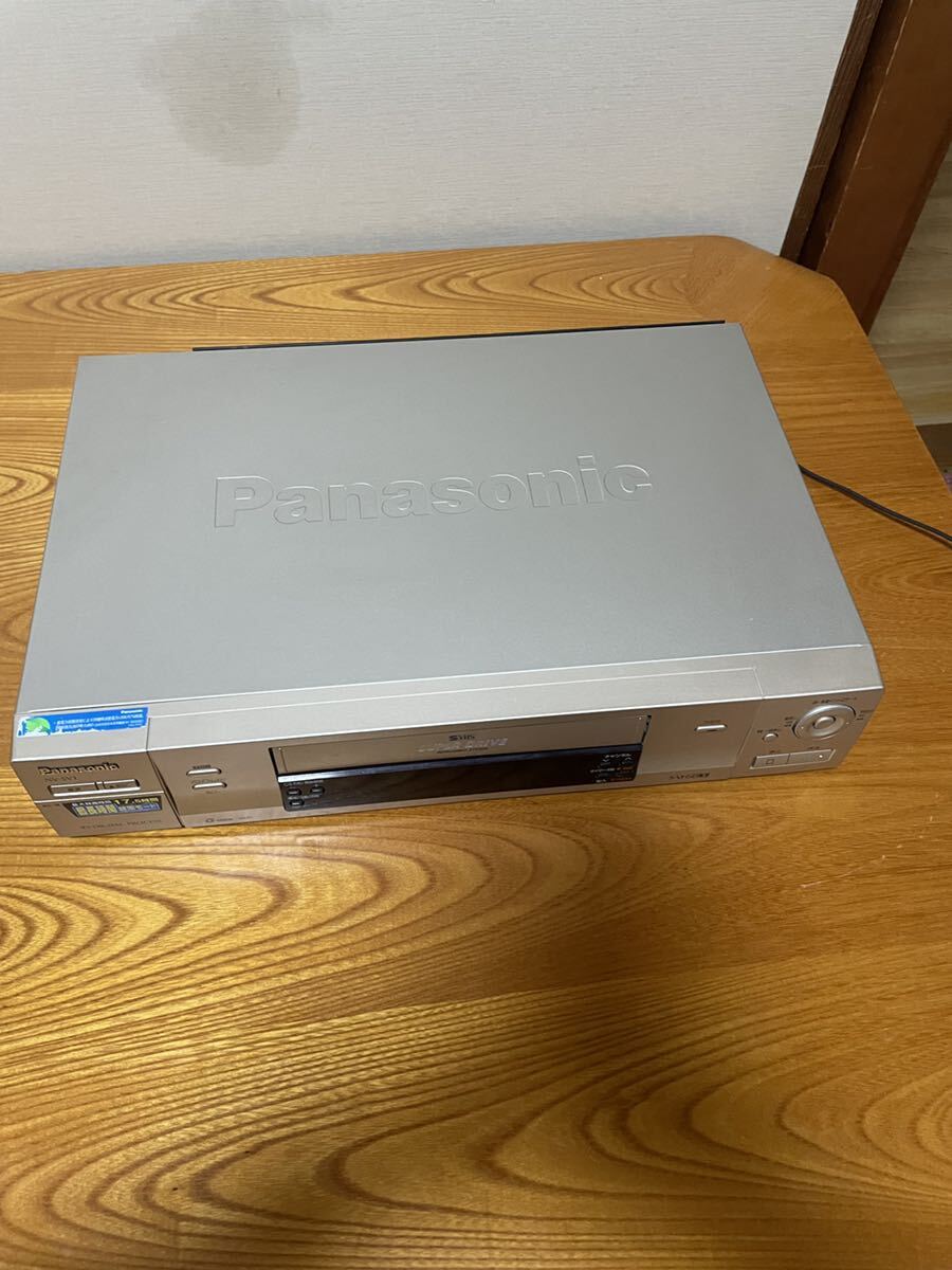 【パナソニック】Panasonic S-VHSビデオデッキ NV-SV1通電のみ確認 動作未確認 リモコンなし の画像5