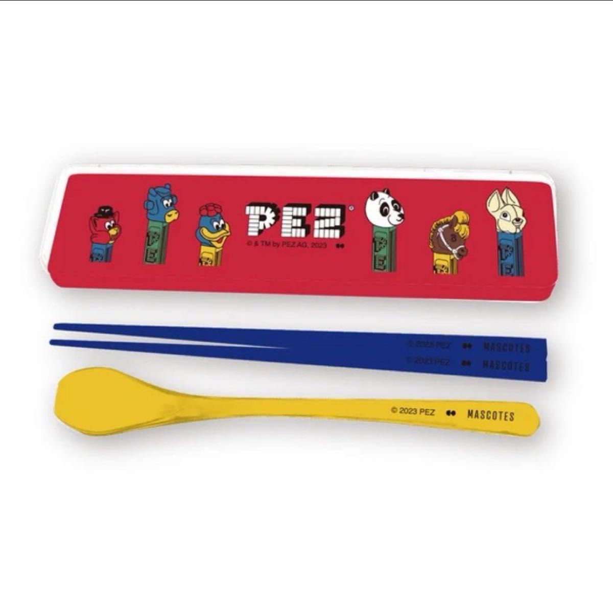 【新品未使用】PEZ ペッツ　ランチクロス　ランチ巾着　カトラリー　3点セット