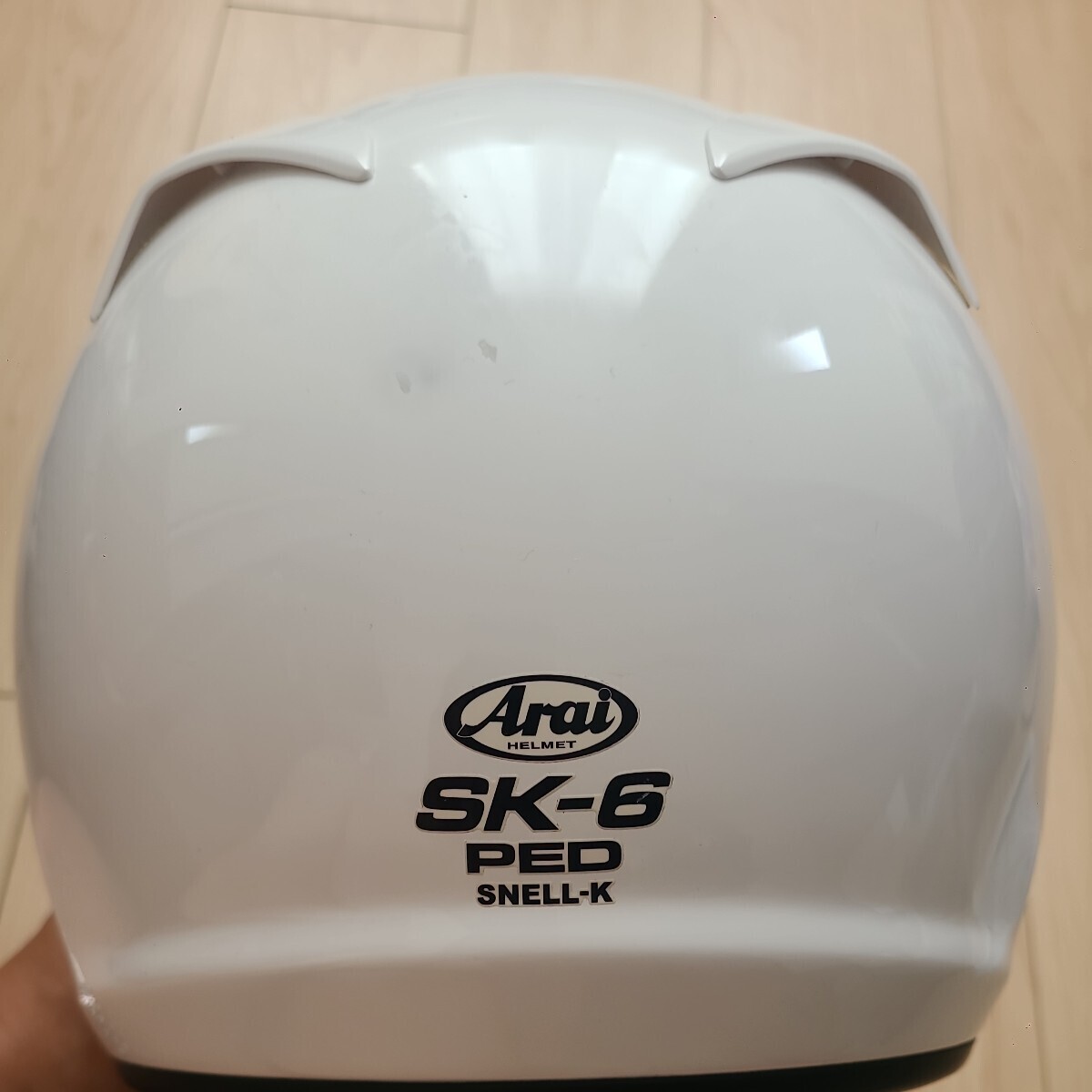 アライ SK-6 PED ヘルメット 59㎝～60㎝ カートの画像4