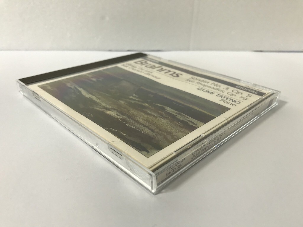 TF526 舘野泉 / Sonata No. 3, Op. 5, Two Rhapsodies, Op. 79 【CD】 1217_画像3
