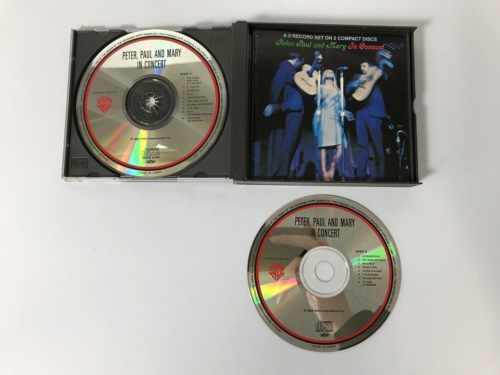 TI464 ピーター・ポール＆マリー / イン・コンサート 【CD】 0426_画像5