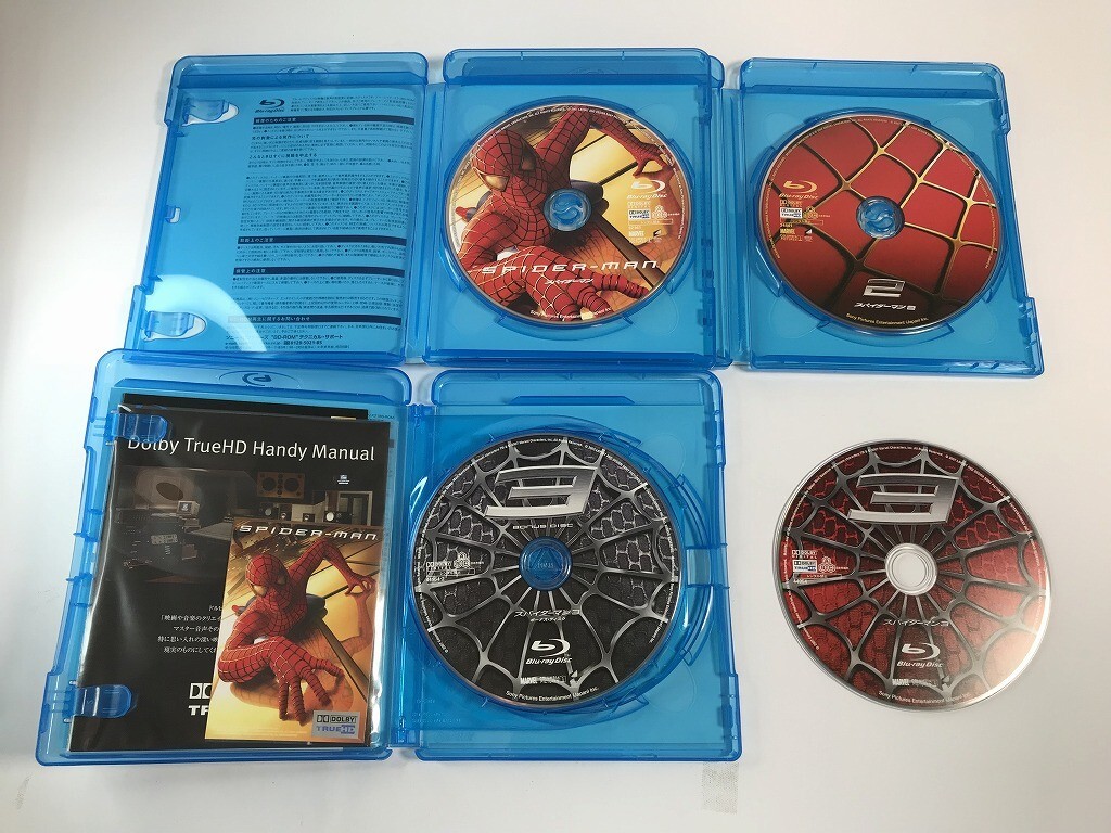 TI228 スパイダーマンTM トリロジーBOX 【Blu-ray】_画像5